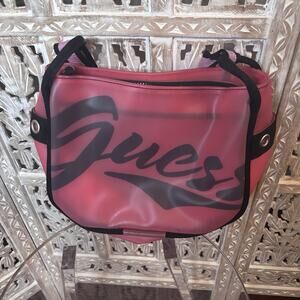 Vintage Guess Vacation Red PVC Jelly Crossbody Bag Purse Retro Y2K 90's
